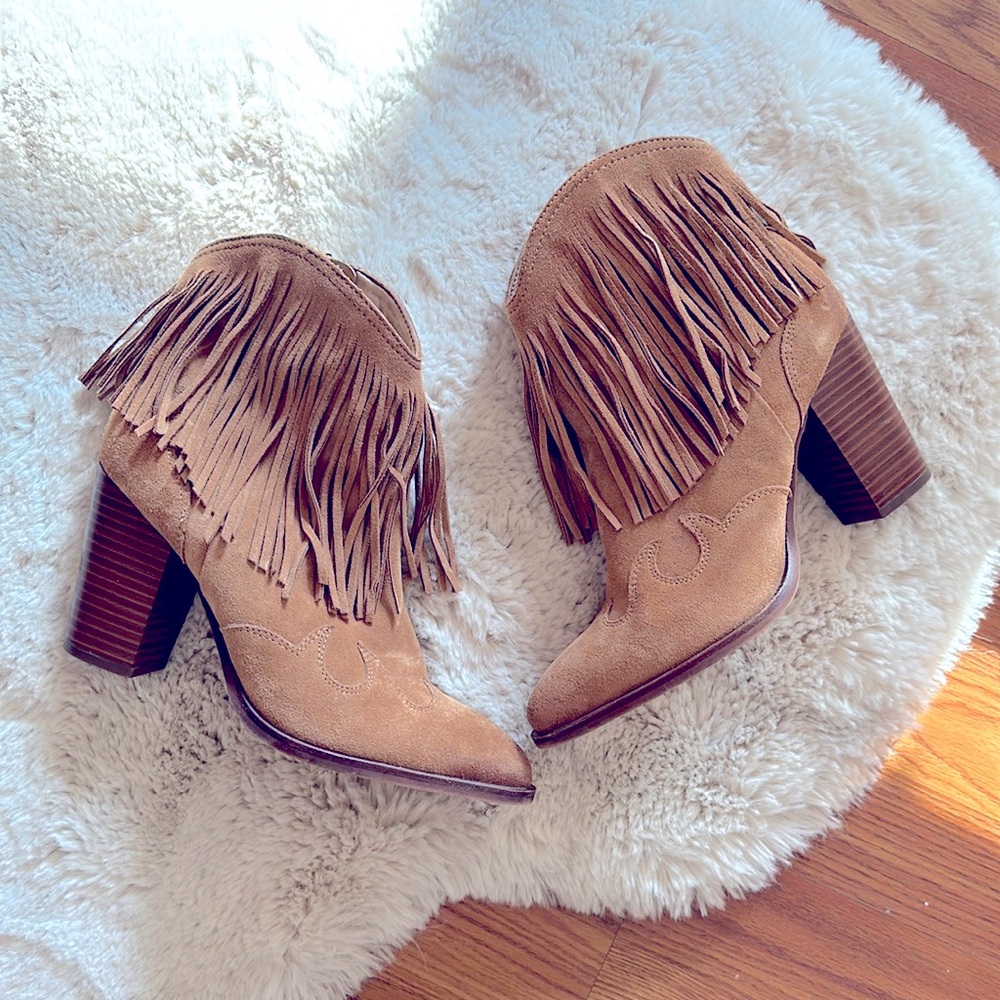 Sam Edelman Benjie Fringe Booties